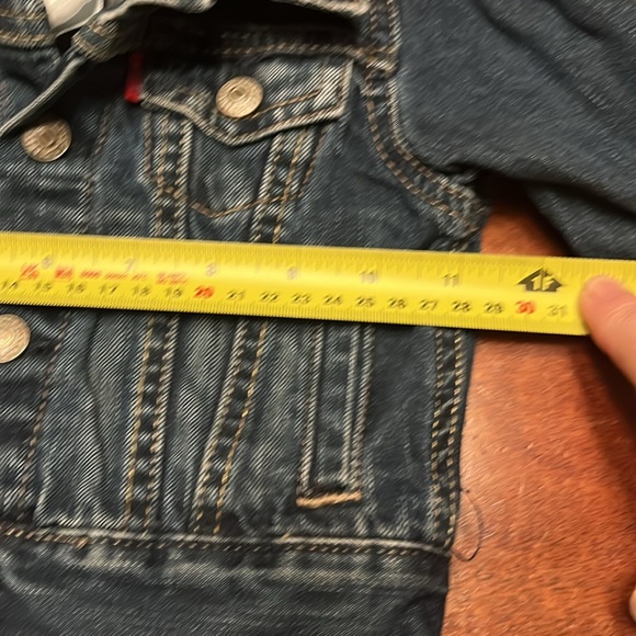 Levi's Original Baby Blue Denim Jean Jacket - 24 months - Picture 8 of 9